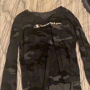 Champion long sleeve camo